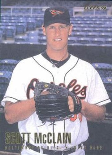#U3 Scott McClain - Baltimore Orioles - 1996 Fleer Update Baseball