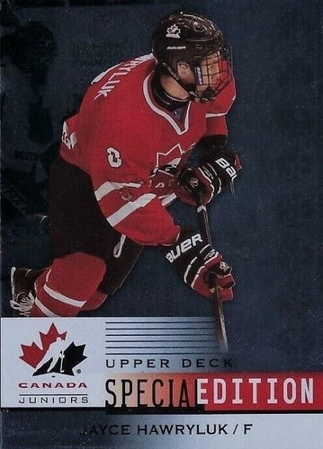 #SE-3 Jayce Hawryluk - Canada - 2014 Upper Deck Team Canada Juniors - Special Edition Hockey