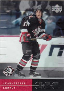 #63 Jean-Pierre Dumont - Buffalo Sabres - 2000-01 Upper Deck Ice Hockey