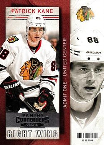 #3 Patrick Kane - Chicago Blackhawks - 2013-14 Panini Contenders Hockey