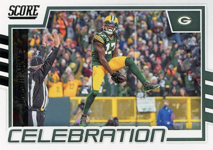 #C-DA Davante Adams - Green Bay Packers - 2022 Score - Celebration Football