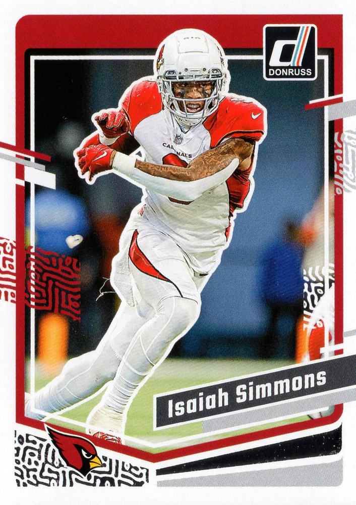 #3 Isaiah Simmons - Arizona Cardinals - 2023 Donruss Football