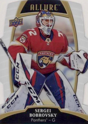 #3 Sergei Bobrovsky - Florida Panthers - 2019-20 Upper Deck Allure - White Rainbow Hockey