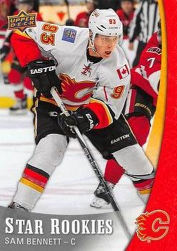#3 Sam Bennett - Calgary Flames - 2015-16 Upper Deck Star Rookies Hockey