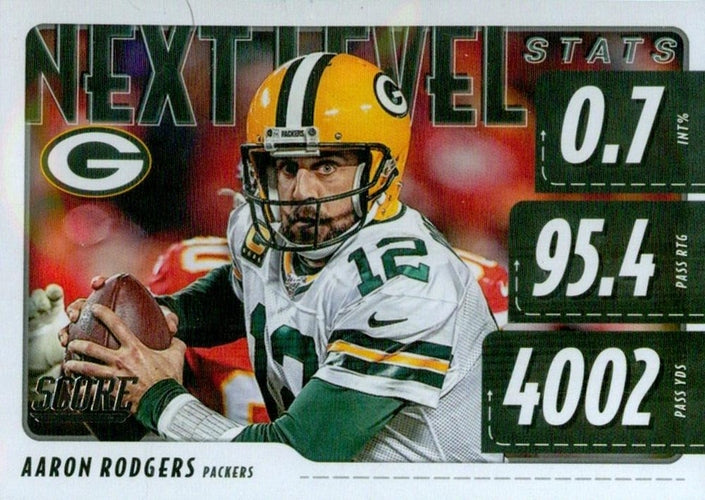 #NLS-AR Aaron Rodgers - Green Bay Packers - 2020 Score - Next Level Stats Football