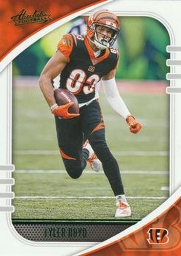 #3 Tyler Boyd - Cincinnati Bengals - 2020 Panini Absolute - Green Football