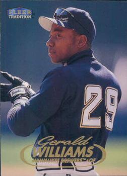 #3 Gerald Williams - Milwaukee Brewers - 1998 Fleer Tradition Baseball