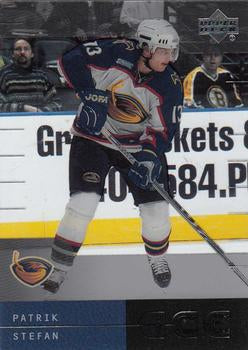 #3 Patrik Stefan - Atlanta Thrashers - 2000-01 Upper Deck Ice Hockey