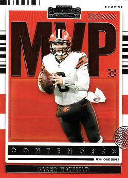 #MVP-BMA Baker Mayfield - Cleveland Browns - 2021 Panini Contenders - MVP Contenders Football