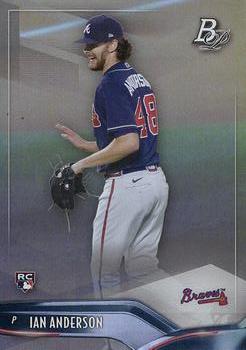 #3 Ian Anderson - Atlanta Braves - 2021 Bowman Platinum Baseball