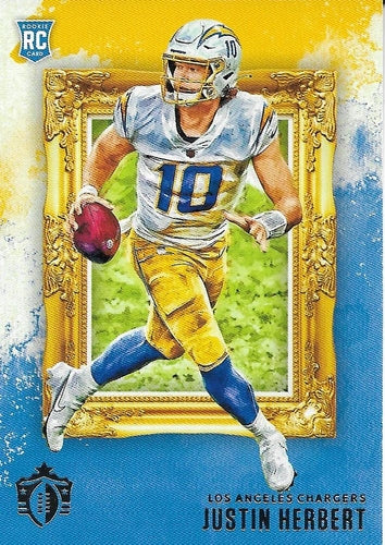 #GK-3 Justin Herbert - Los Angeles Chargers - 2020 Panini Chronicles - Gridiron Kings Football