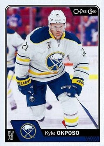#663 Kyle Okposo - Buffalo Sabres - 2016-17 O-Pee-Chee Update Hockey