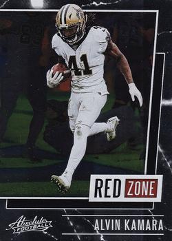 #RZ-AK Alvin Kamara - New Orleans Saints - 2020 Panini Absolute - Red Zone Football