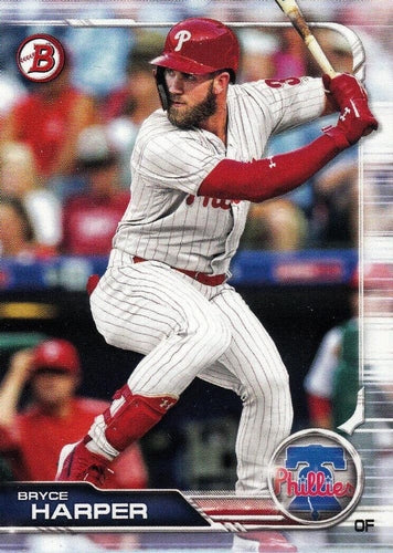 #3b Bryce Harper - Philadelphia Phillies - 2019 Bowman Baseball