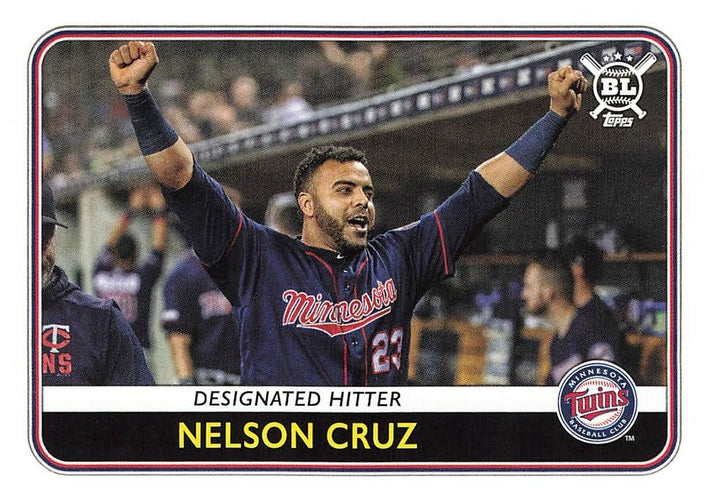 #4 Nelson Cruz - Minnesota Twins - 2020 Topps Big League Baseball