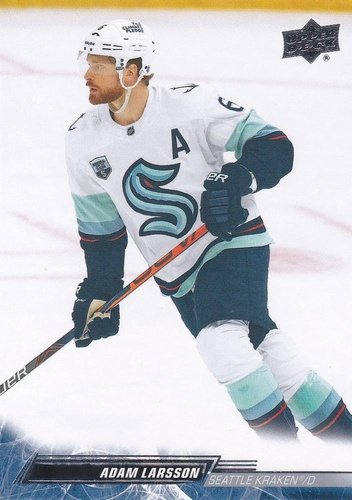 #400 Adam Larsson - Seattle Kraken - 2022-23 Upper Deck Hockey