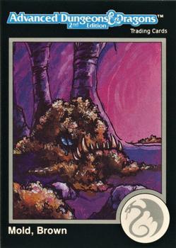 #400 Mold, Brown - 1991 TSR Advanced Dungeons & Dragons - Silver