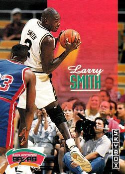 #400 Larry Smith - San Antonio Spurs - 1992-93 SkyBox Basketball