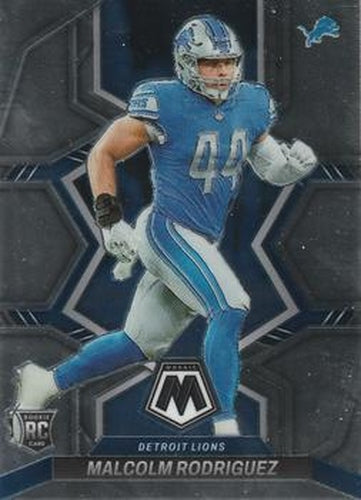#400 Malcolm Rodriguez - Detroit Lions - 2022 Panini Mosaic Football