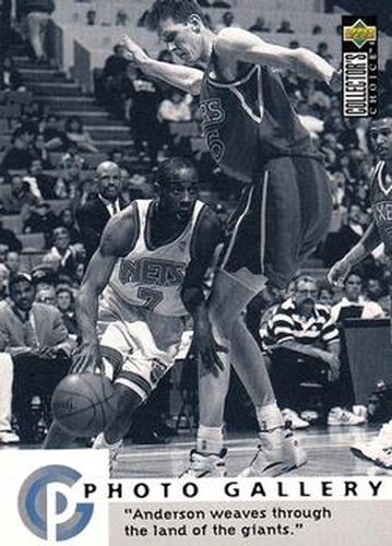#400 Kenny Anderson - New Jersey Nets - 1995-96 Collector's Choice Basketball