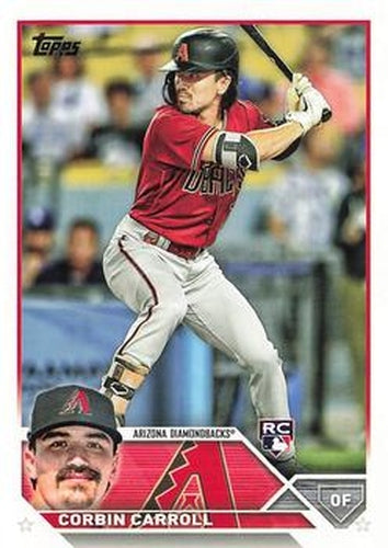 #401 Corbin Carroll - Arizona Diamondbacks - 2023 Topps Baseball