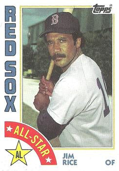 #401 Jim Rice - Boston Red Sox - 1984 Topps Baseball