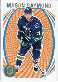 #401 Mason Raymond - Vancouver Canucks - 2013-14 O-Pee-Chee - Retro Hockey
