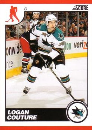 #402 Logan Couture - San Josearks - 2010-11 Score Hockey