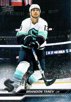 #402 Brandon Tanev - Seattle Kraken - 2023-24 Upper Deck Hockey
