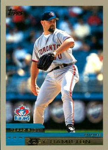 #402 Joey Hamilton - Toronto Blue Jays - 2000 Topps Baseball