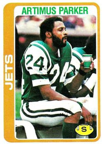 #402 Artimus Parker - New York Jets - 1978 Topps Football