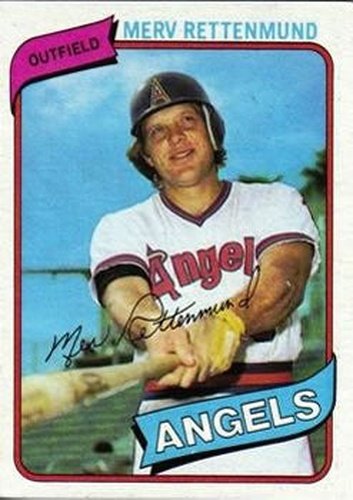 #402 Merv Rettenmund - California Angels - 1980 Topps Baseball