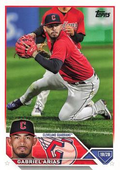 #402 Gabriel Arias - Cleveland Guardians - 2023 Topps Baseball