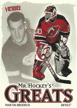 #402 Martin Brodeur - New Jersey Devils - 2001-02 Upper Deck Victory Hockey