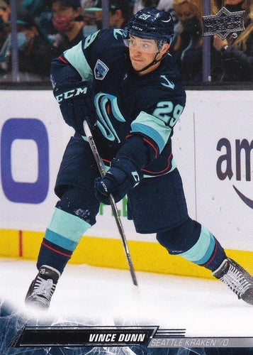 #403 Vince Dunn - Seattle Kraken - 2022-23 Upper Deck Hockey