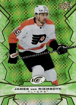 #14 James van Riemsdyk - Philadelphia Flyers - 2022-23 Upper Deck Ice - Green Hockey