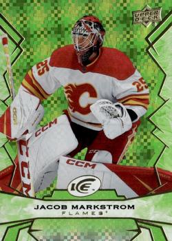 #41 Jacob Markstrom - Calgary Flames - 2022-23 Upper Deck Ice - Green Hockey