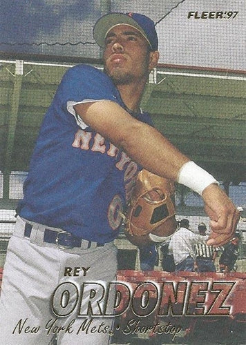 #403 Rey Ordonez - New York Mets - 1997 Fleer Baseball