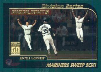#403 Division Series Highlights: Seattle Mariners - Seattle Mariners - 2001 Topps Baseball