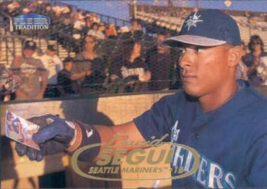 #403 David Segui - Seattle Mariners - 1998 Fleer Tradition Baseball