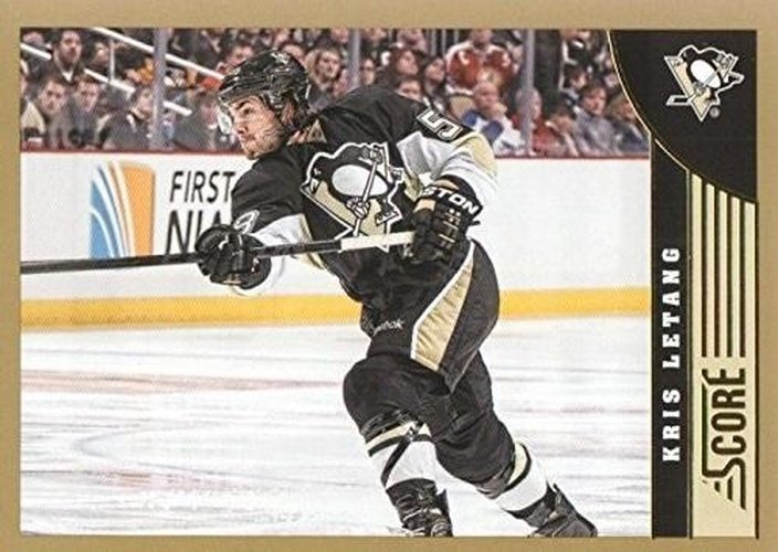 #403 Kris Letang - Pittsburgh Penguins - 2013-14 Score - Gold Hockey