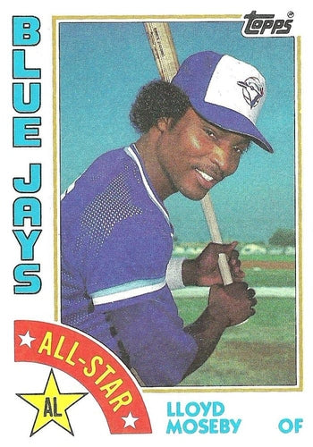 #403 Lloyd Moseby - Toronto Blue Jays - 1984 Topps Baseball