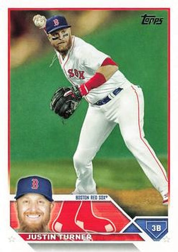 #403 Justin Turner - Boston Red Sox - 2023 Topps Baseball