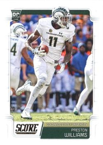#403 Preston Williams - Colorado State Rams - 2019 Score Football