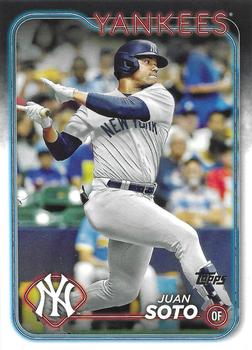 #50b Juan Soto VAR, SSP - New York Yankees - 2024 Topps Baseball