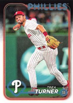 #352 Trea Turner - Philadelphia Phillies - 2024 Topps Baseball