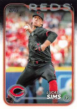 #355 Lucas Sims - Cincinnati Reds - 2024 Topps Baseball