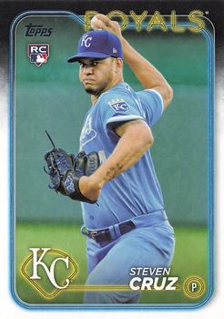 #360 Steven Cruz - Kansas City Royals - 2024 Topps Baseball