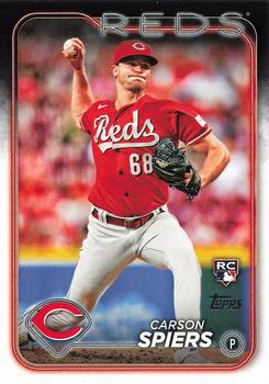 #365 Carson Spiers - Cincinnati Reds - 2024 Topps Baseball