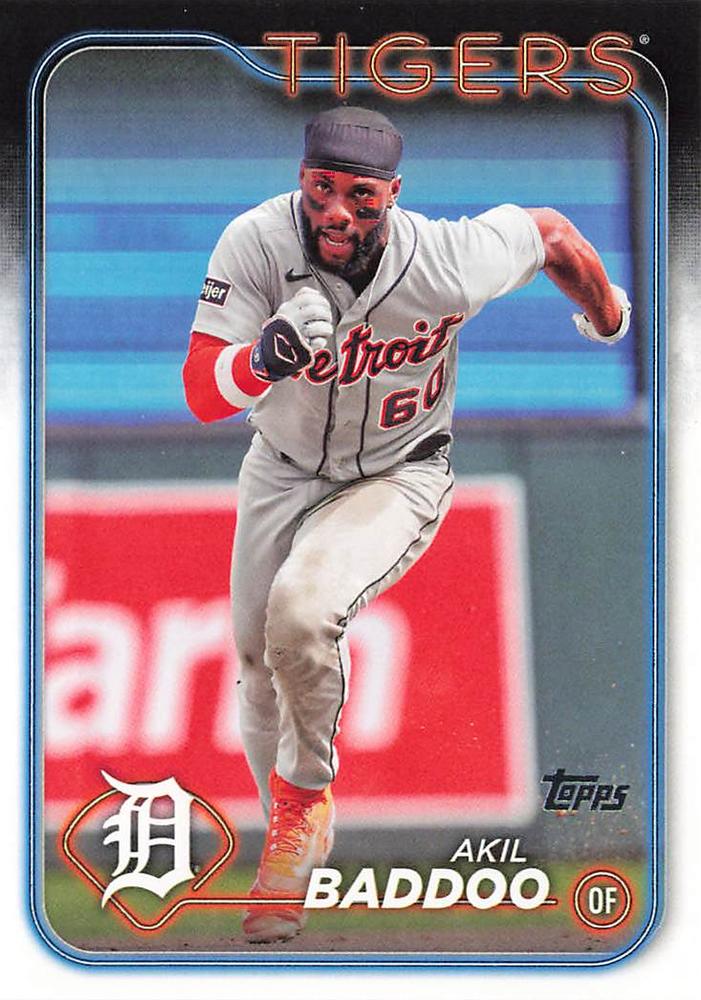 #373 Akil Baddoo - Detroit Tigers - 2024 Topps Baseball